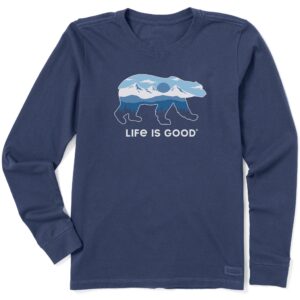 Women's Long Sleeve Crusher Tee, Long Sleeve Swearter 97