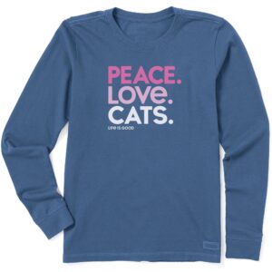 Women's Long Sleeve Crusher Tee, Long Sleeve Swearter 41