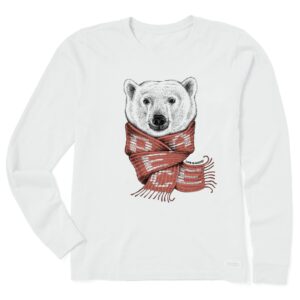 Women's Long Sleeve Crusher Tee, Long Sleeve Swearter 99