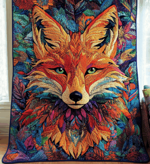 Woodland Majesty Quilted Blanket