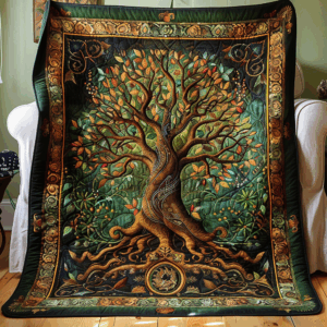 Arctic Guardian Quilted Blanket