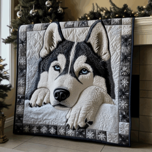 Husky Cloud Quilted Blanket