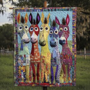 Noble Strength Quilted Blanket
