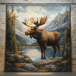 Moose VA1106103 Quilted Blanket