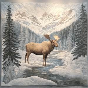 Moose VA1106125 Quilted Blanket