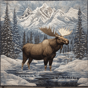 Moose VA1106123 Quilted Blanket