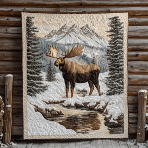 Moose VA1106126 Quilted Blanket