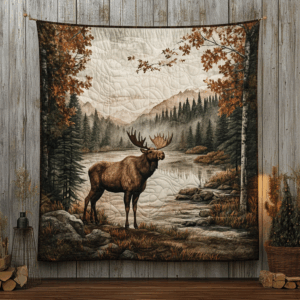 Moose VA1106114 Quilted Blanket