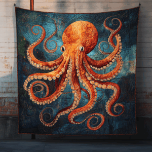 Octopus VA110606 Quilted Blanket