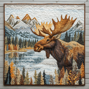 Moose VA1106107 Quilted Blanket