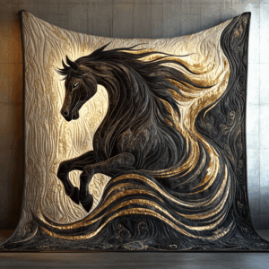 Horse VA100611 Quilted Blanket