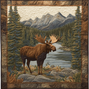 Moose VA1106111 Quilted Blanket