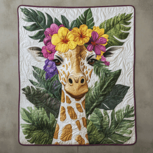 Giraffe VA120645 Quilted Blanket