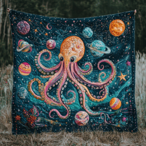 Octopus VA110613 Quilted Blanket