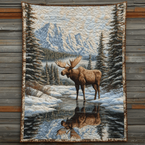 Moose VA1106101 Quilted Blanket