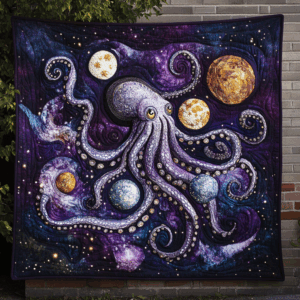 Octopus VA110612 Quilted Blanket