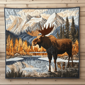 Moose VA1106105 Quilted Blanket