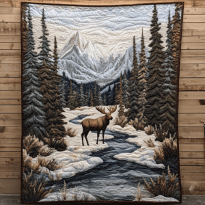 Moose VA1106120 Quilted Blanket