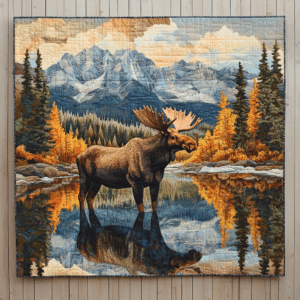 Moose VA1106106 Quilted Blanket