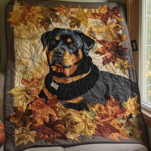 Rosefire Dragon Quilted Blanket