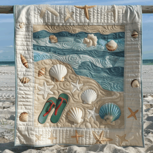 Saguaro Splendor Cactus Quilted Blanket