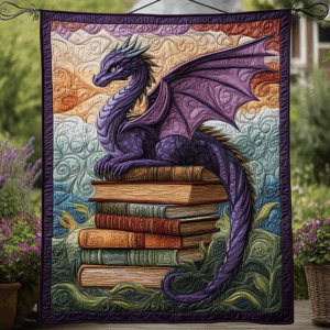 Squishy Pug Love Quilted Blanket