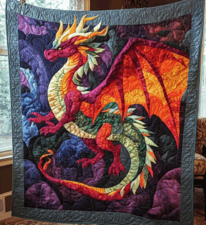 Starborn Scales Quilted Blanket