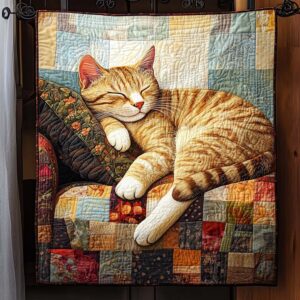 Sunlit Cross Quilted Blanket