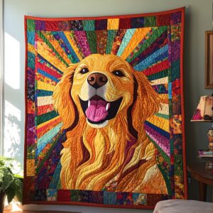 Sunshine Parade Quilted Blanket