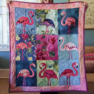 Tribal Herd Quilted Blanket