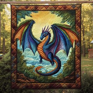 Turtle Tranquility Quilted Blanket