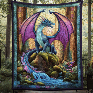 Twilight Embrace Quilted Blanket