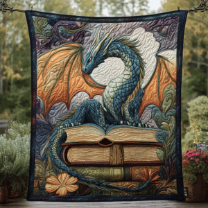 Twilight Fury Quilted Blanket