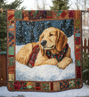 Wings of Serenity Quilted Blanket